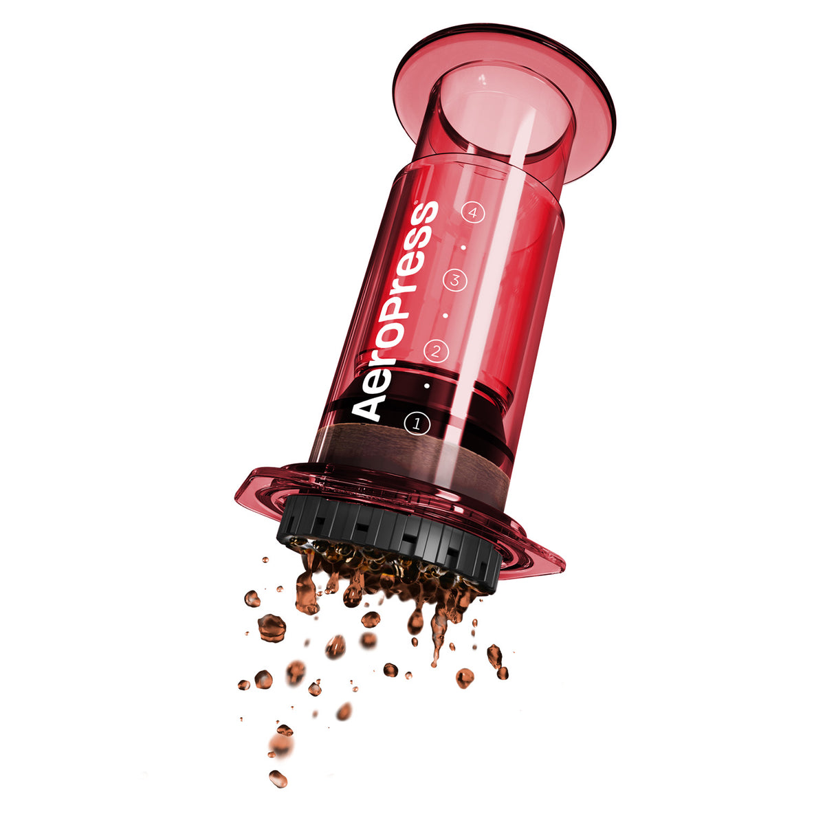 AeroPress - Clear Red