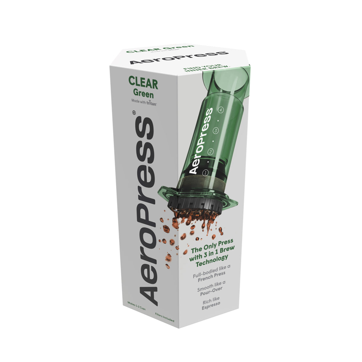 AeroPress - Clear Green