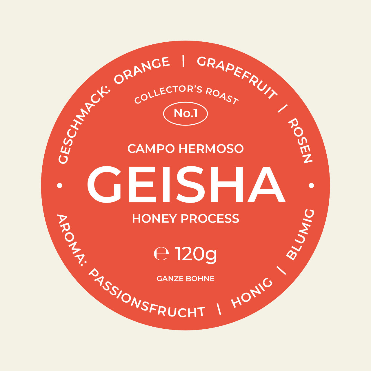 COLLECTOR’S ROAST No.1 – GEISHA