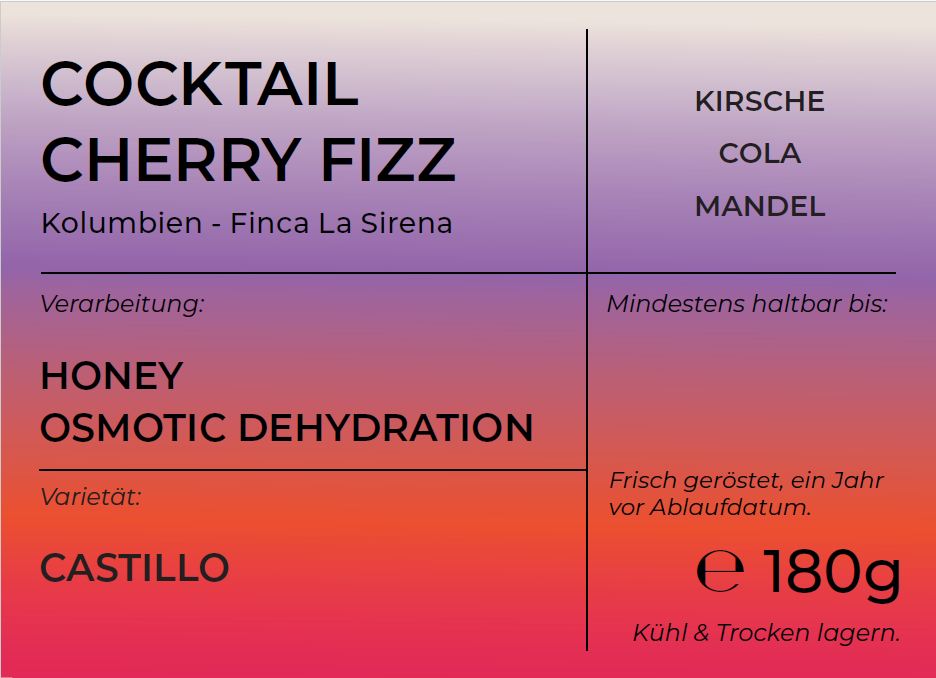 One & Only - Cocktail Cherry Fizz