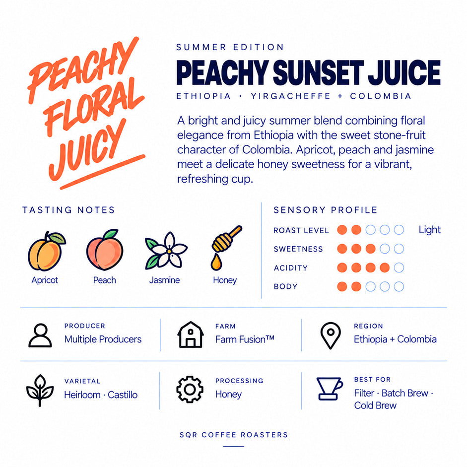 PEACHY SUNSET JUICE
