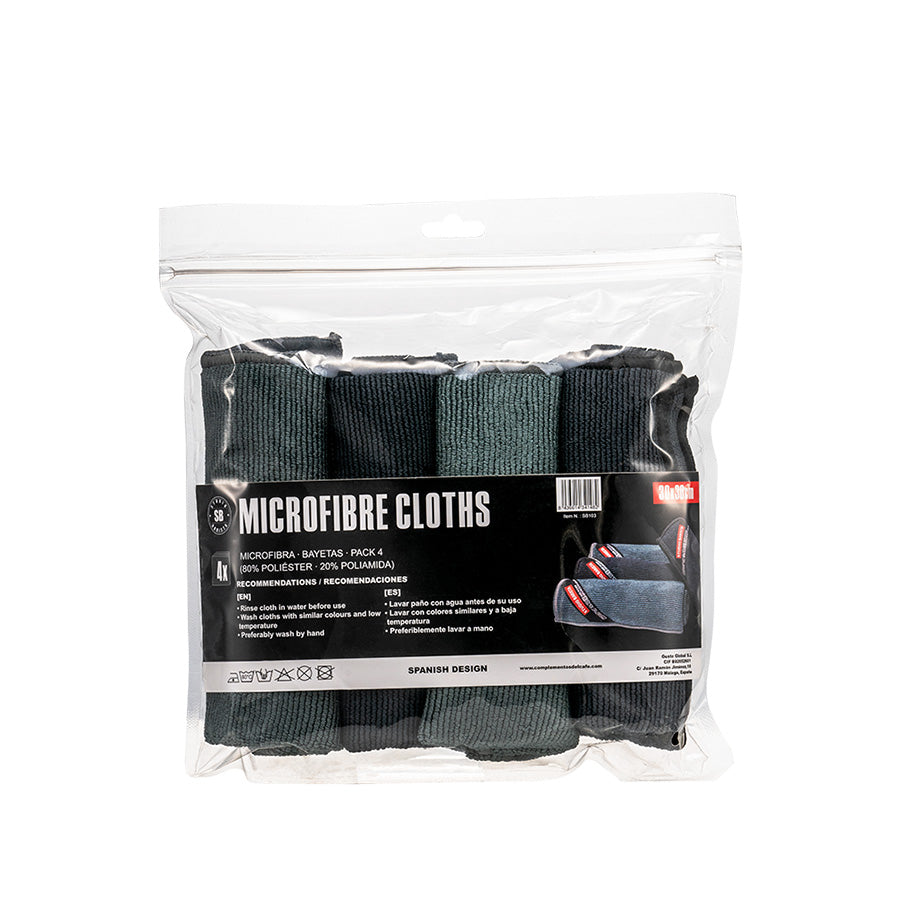 STUDIO BARISTA – Microfibre Cleaning Cloths (Pack of 4)